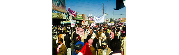 Manifestations le 3 février 2011 à Sanaa, capitale du Yémen