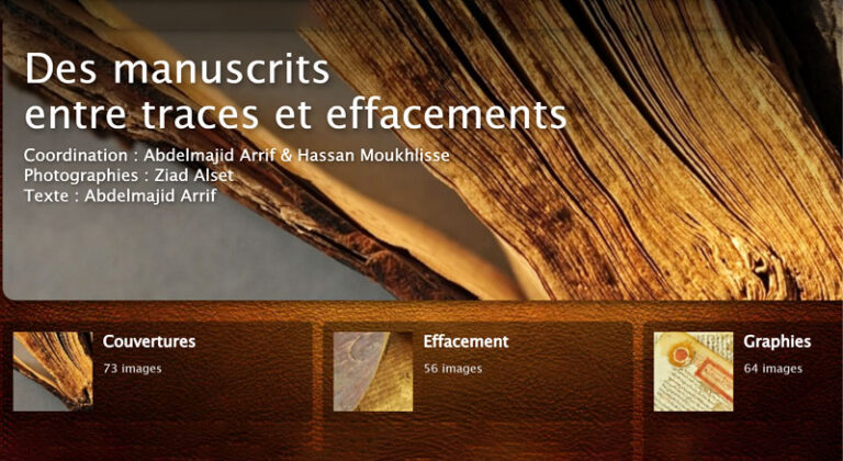 Des manuscrits entre traces et effacements