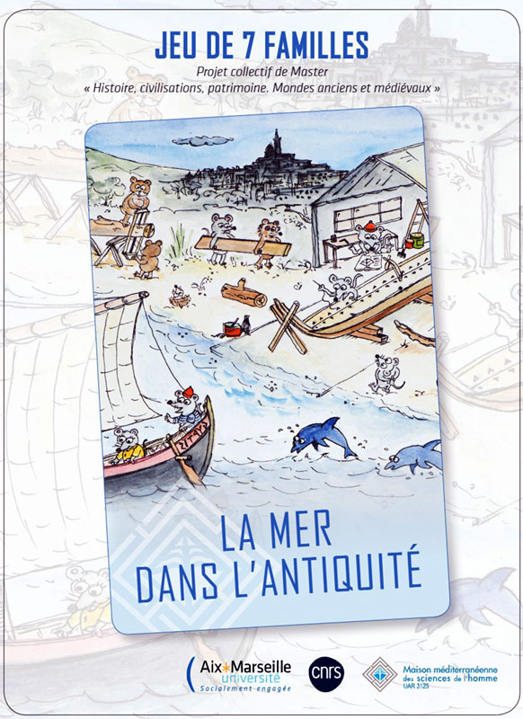 La mer dans l’Antiquité (jeu de 7 familles)