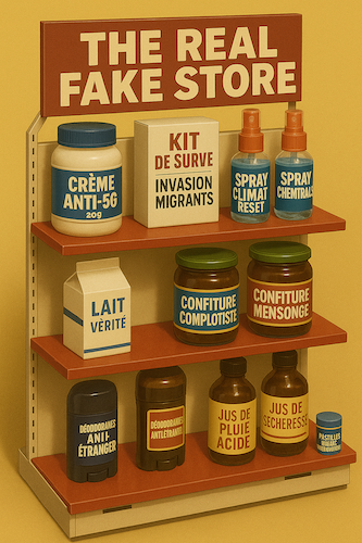 La Supérette des idées reçues / The Real Fake Store
