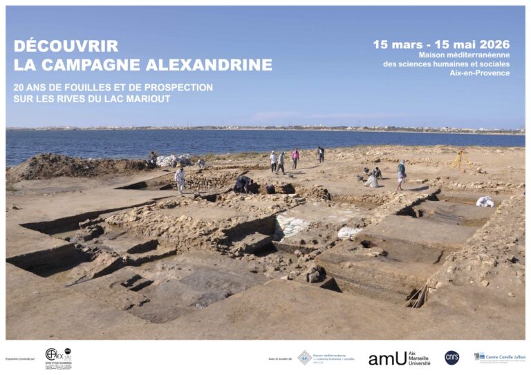 Exposition – Découvrir la campagne alexandrine : 20 ans de fouilles et de prospection sur les rives du lac Mariout